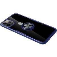 TPU+PC чохол Deen CrystalRing for Magnet (opp) для Apple iPhone 13 Pro Max (6.7") – Безбарвний
