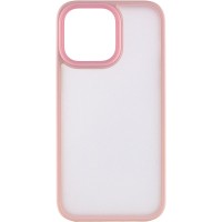 TPU+PC чехол Metal Buttons для Apple iPhone 13 Pro Max (6.7") – Розовый