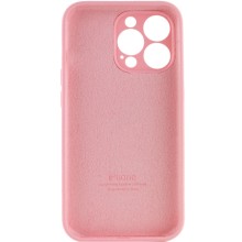 Чохол Silicone Case Full Camera Protective (AA) для Apple iPhone 13 Pro Max (6.7") – Рожевий