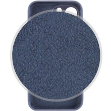 Чехол Silicone Case Full Camera Protective (AA) для Apple iPhone 13 Pro Max (6.7") – Темно-синий