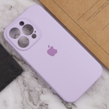 Чехол Silicone Case Full Camera Protective (AA) для Apple iPhone 13 Pro Max (6.7") – Сиреневый
