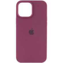 Чохол Silicone Case Full Protective (AA) для Apple iPhone 13 Pro Max (6.7") – Бордовий