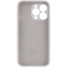 Чехол Silicone Case Full Camera Protective (AA) для Apple iPhone 13 Pro Max (6.7") – Белый