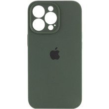 Чохол Silicone Case Full Camera Protective (AA) для Apple iPhone 13 Pro Max (6.7") – Зелений