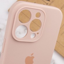 Чехол Silicone Case Full Camera Protective (AA) для Apple iPhone 13 Pro Max (6.7") – Розовый