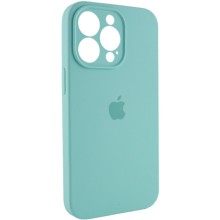 Чохол Silicone Case Full Camera Protective (AA) для Apple iPhone 13 Pro Max (6.7") – Бірюзовий