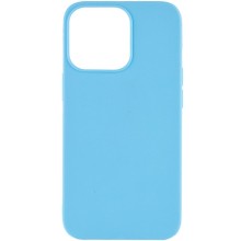 Силиконовый чехол Candy для Apple iPhone 13 Pro Max (6.7") – Голубой
