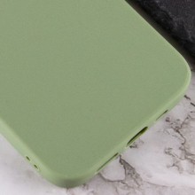 Силіконовий чохол Candy для Apple iPhone 13 Pro Max (6.7") – Фисташковый