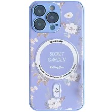 TPU+PC чехол Secret Garden with MagSafe для Apple iPhone 13 Pro Max (6.7") – Lilac