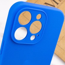 Чохол Silicone Case Full Camera Protective (AA) NO LOGO для Apple iPhone 13 Pro Max (6.7") – Синій