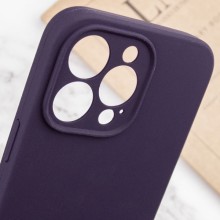 Чехол Silicone Case Full Camera Protective (AA) NO LOGO для Apple iPhone 13 Pro Max (6.7") – Фиолетовый
