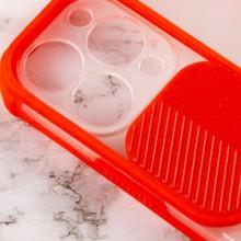 Чехол Camshield matte Ease TPU со шторкой для Apple iPhone 13 Pro Max (6.7") – Красный