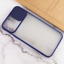 Чехол Camshield mate TPU со шторкой для камеры для Apple iPhone 13 Pro Max (6.7") – Синий