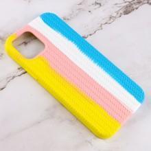Чехол Silicone case Full Braided для Apple iPhone 13 Pro Max (6.7") – Желтый