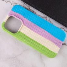 Чехол Silicone case Full Braided для Apple iPhone 13 Pro Max (6.7") – Мятный