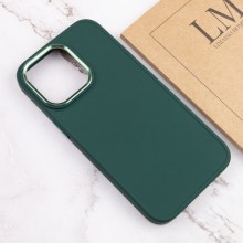 TPU чехол Bonbon Metal Style для Apple iPhone 13 Pro Max (6.7") – Зеленый