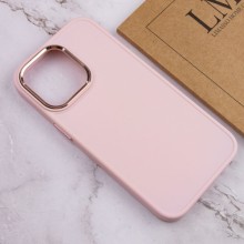 TPU чехол Bonbon Metal Style для Apple iPhone 13 Pro Max (6.7") – Розовый