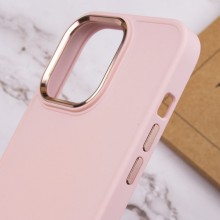 TPU чехол Bonbon Metal Style для Apple iPhone 13 Pro Max (6.7") – Розовый