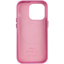 Кожаный чехол Leather Case (AA Plus) with MagSafe для Apple iPhone 13 Pro Max (6.7") – Pollen