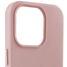 Шкіряний чохол Leather Case (AA Plus) with MagSafe для Apple iPhone 13 Pro Max (6.7") – Sand Pink