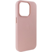 Кожаный чехол Leather Case (AA Plus) with MagSafe для Apple iPhone 13 Pro Max (6.7") – Sand Pink