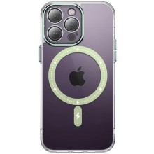 Чохол TPU+PC Colorful with MagSafe для Apple iPhone 13 Pro Max (6.7") (Green)