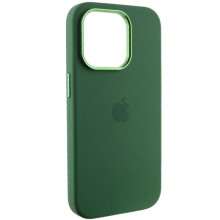 Чохол Silicone Case Metal Buttons (AA) для Apple iPhone 13 Pro Max (6.7") (Зелений)