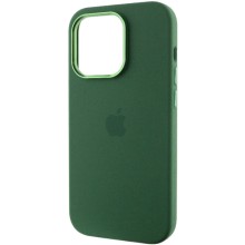 Чехол Silicone Case Metal Buttons (AA) для Apple iPhone 13 Pro Max (6.7") – Зеленый