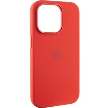 Чохол Silicone Case Metal Buttons (AA) для Apple iPhone 13 Pro Max (6.7") (Червоний)