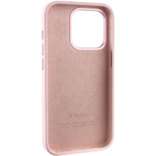 Чехол Silicone Case Metal Buttons (AA) для Apple iPhone 13 Pro Max (6.7") – Розовый