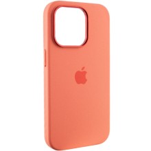 Чехол Silicone Case Metal Buttons (AA) для Apple iPhone 13 Pro Max (6.7") – Розовый