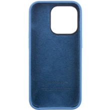 Чехол Silicone Case Metal Buttons (AA) для Apple iPhone 13 Pro Max (6.7") – Синий