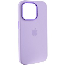 Чохол Silicone Case Metal Buttons (AA) для Apple iPhone 13 Pro Max (6.7") (Бузковий)