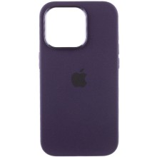 Чехол Silicone Case Metal Buttons (AA) для Apple iPhone 13 Pro Max (6.7") – Фиолетовый