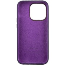 Чехол Silicone Case Metal Buttons (AA) для Apple iPhone 13 Pro Max (6.7") – Фиолетовый