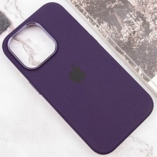 Чехол Silicone Case Metal Buttons (AA) для Apple iPhone 13 Pro Max (6.7") – Фиолетовый