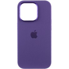 Чехол Silicone Case Metal Buttons (AA) для Apple iPhone 13 Pro Max (6.7") – Фиолетовый