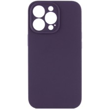 Чехол Silicone Case Full Camera Protective (AA) NO LOGO для Apple iPhone 13 Pro Max (6.7") (Фиолетовый)