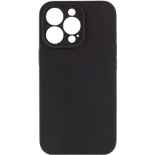 Чехол Silicone Case Full Camera Protective (AA) NO LOGO для Apple iPhone 13 Pro Max (6.7") (Черный)