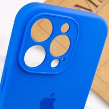 Чохол Silicone Case Full Camera Protective (AA) для Apple iPhone 13 Pro Max (6.7") – Синій