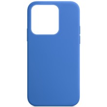 Чохол Silicone Case Full Protective (AA) NO LOGO для Apple iPhone 13 Pro Max (6.7") (Синій)