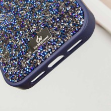 TPU чехол Bling World Rock Diamond для Apple iPhone 13 Pro Max (6.7") – Синий