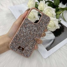 TPU чехол Bling World Rock Diamond для Apple iPhone 13 Pro Max (6.7") – Розовый