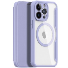 Чохол-книжка Dux Ducis Skin X Pro with MagSafe для Apple iPhone 13 Pro Max (6.7") – Фіолетовий