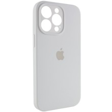 Чохол Silicone Case Full Camera Protective (AA) для Apple iPhone 13 Pro Max (6.7") – Білий