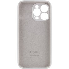 Чохол Silicone Case Full Camera Protective (AA) для Apple iPhone 13 Pro Max (6.7") – Білий