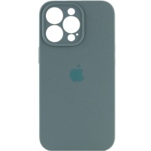 Чехол Silicone Case Full Camera Protective (AA) для Apple iPhone 13 Pro Max (6.7") – Зеленый