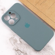 Чехол Silicone Case Full Camera Protective (AA) для Apple iPhone 13 Pro Max (6.7") – Зеленый