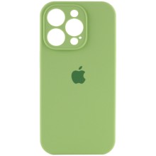 Чехол Silicone Case Full Camera Protective (AA) для Apple iPhone 13 Pro Max (6.7") – Мятный