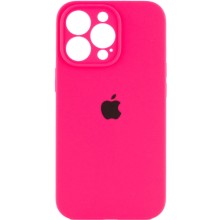 Чохол Silicone Case Full Camera Protective (AA) для Apple iPhone 13 Pro Max (6.7") – Рожевий